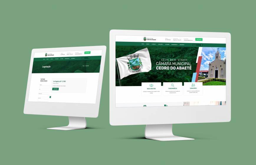 Câmara Municipal de Cedro do Abaeté lança novo site